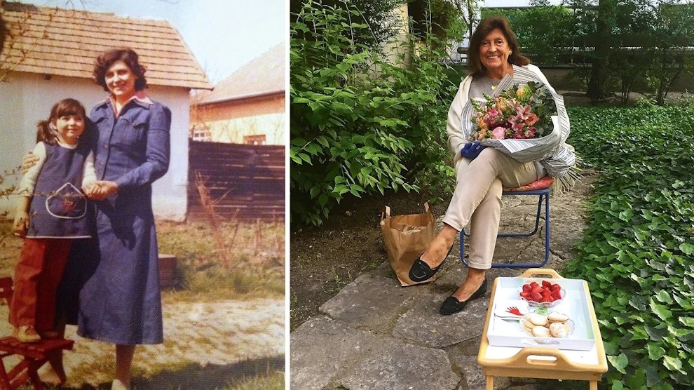 Büszke rá, hogy édesanyja máig milyen fantasztikusan néz ki (Fotók: Archív)