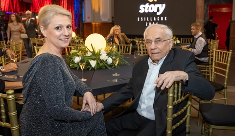 Vitray Tamás és felesége, Vitray-Ivens Éva