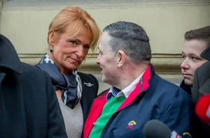 Galambos Lajos és felesége, Bogi