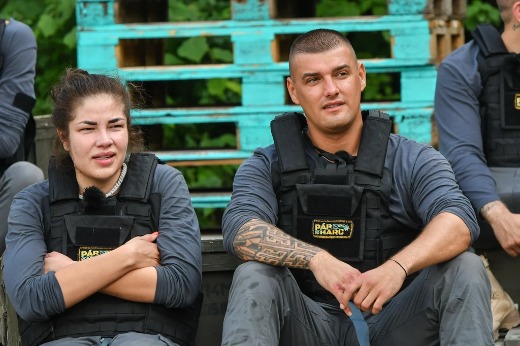 A Párharc című realityben (Fotó: TV2 press.tv2.hu/fotocentral.hu)