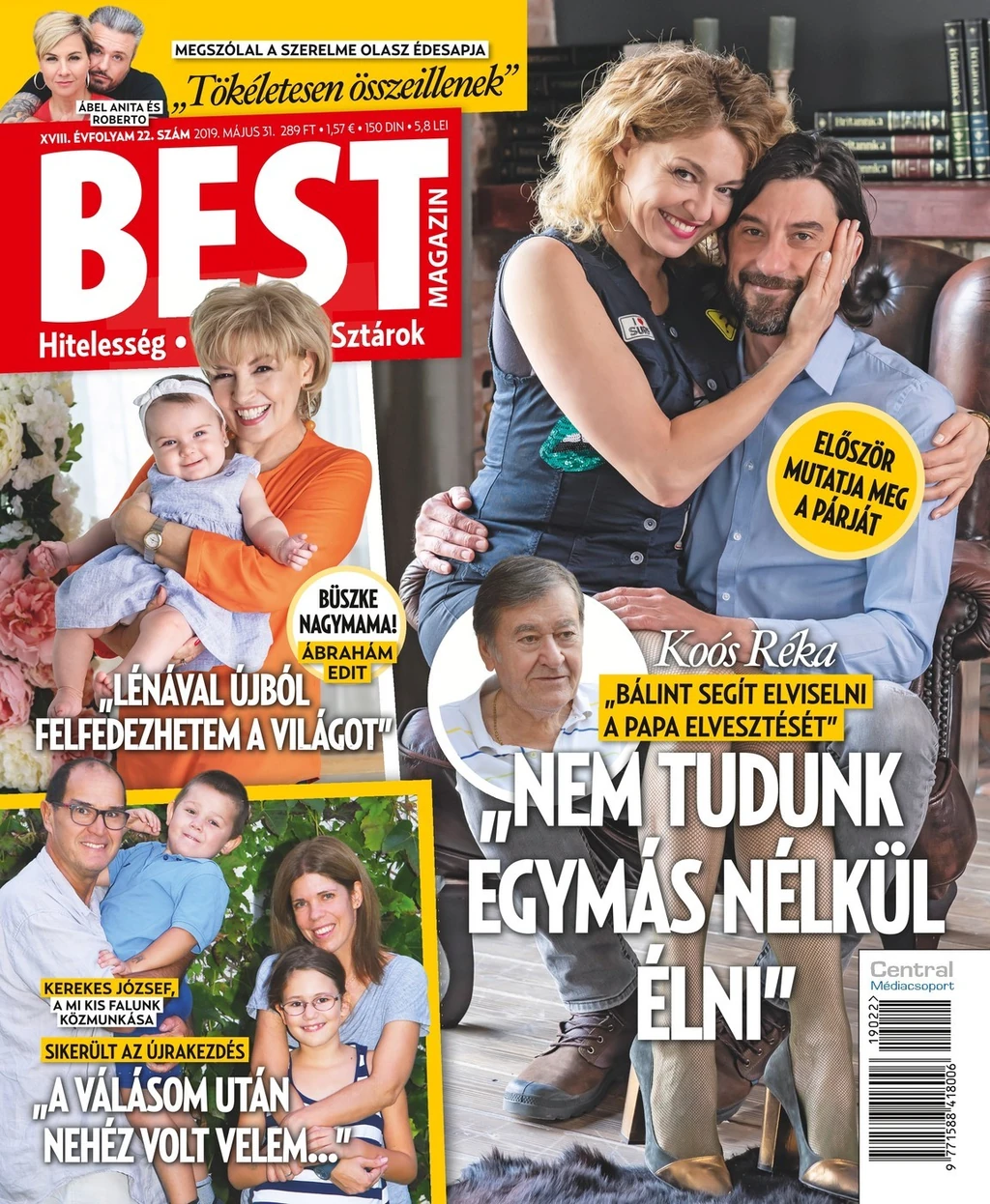 Koós Réka 2019-ben a Bestnek mutatta be először párját, Fodor Bálintot