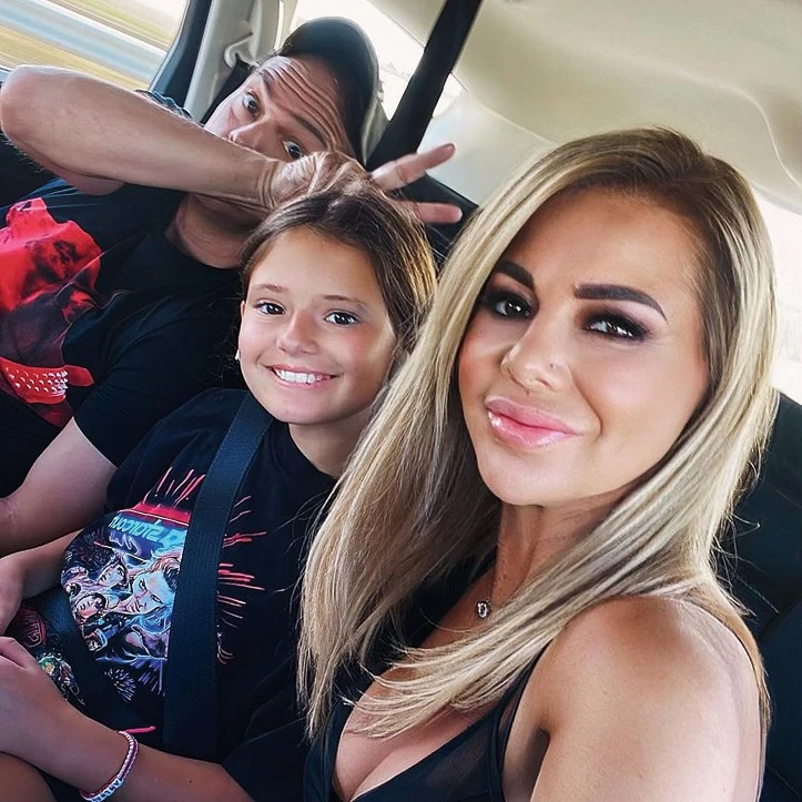 Judy második házasságából született a kislánya, Maja (Fotó: Archív)