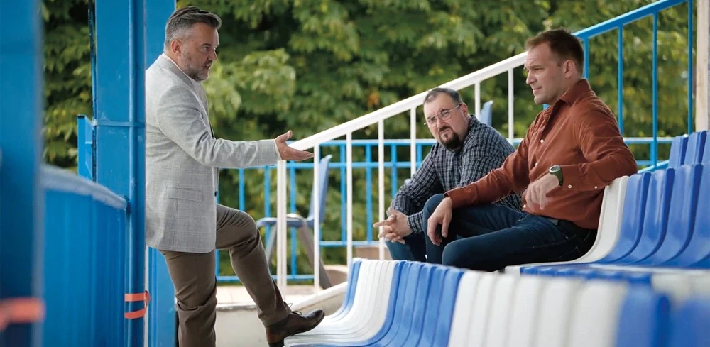 A Gólkirályságban a fociklub elnökeként (Fotó: Archív)