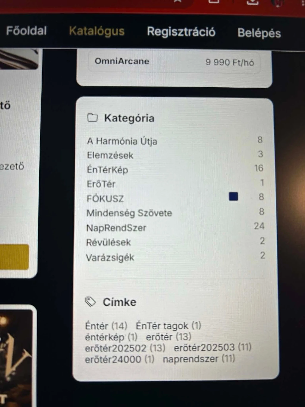 A spirituális pláza kínálata