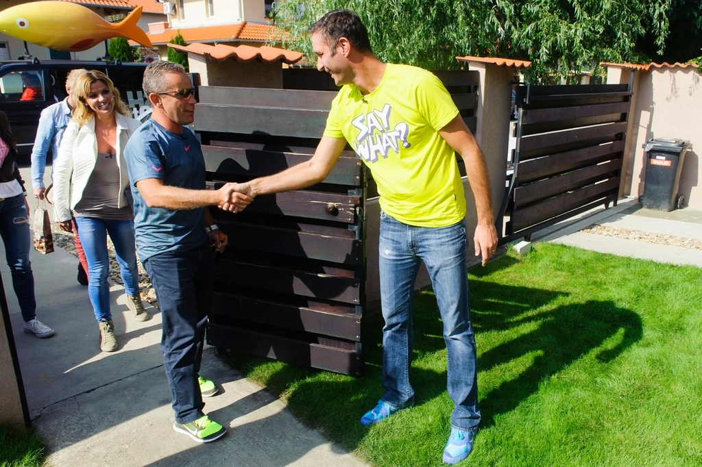 Szebeni István a Hal a tortán-ban: Schobert Norbit és Pirner Almát is vendégül látta