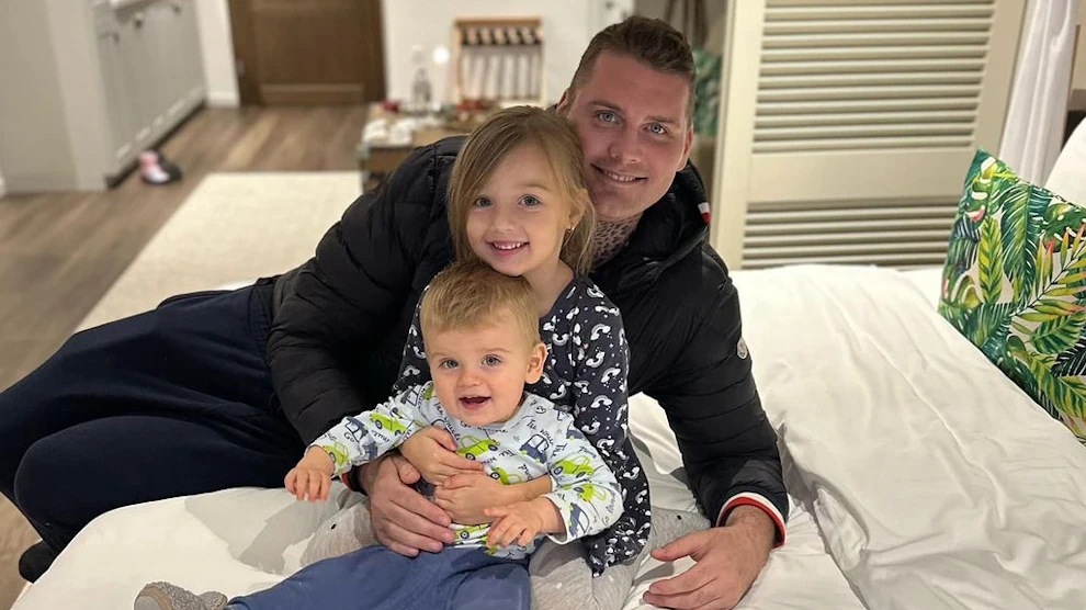 Amikor teheti, együtt van a kicsikkel (Fotó: Archív)