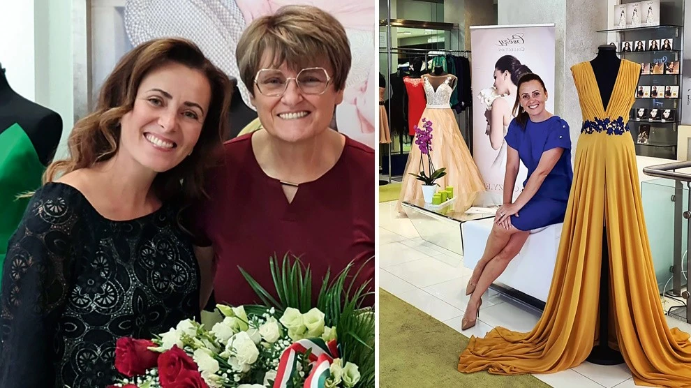 Karikó Katalinnal a szalonban (Fotók: Archív)