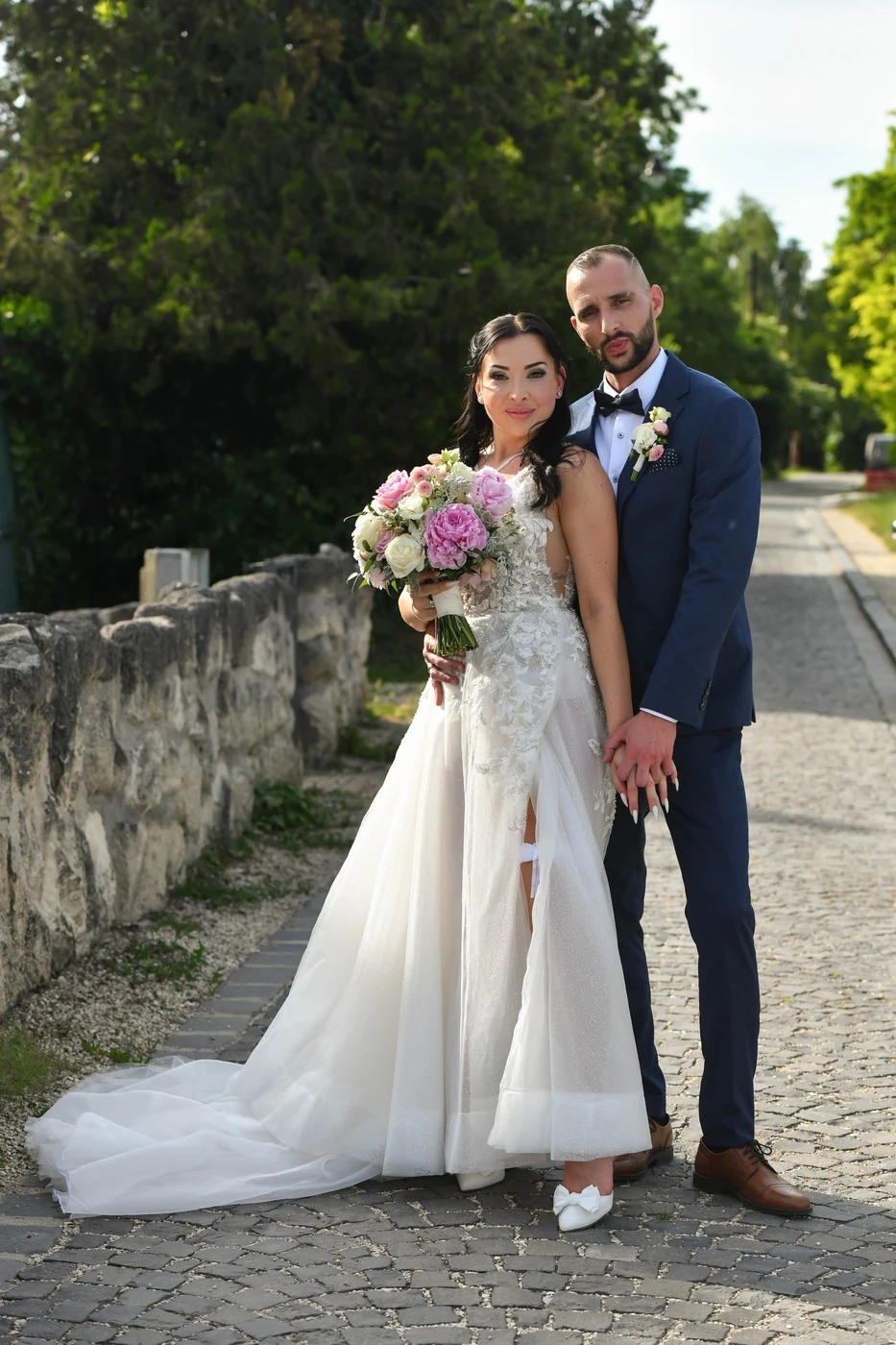 Réka és Ricsi az esküvőjükön (Fotó: TV2)