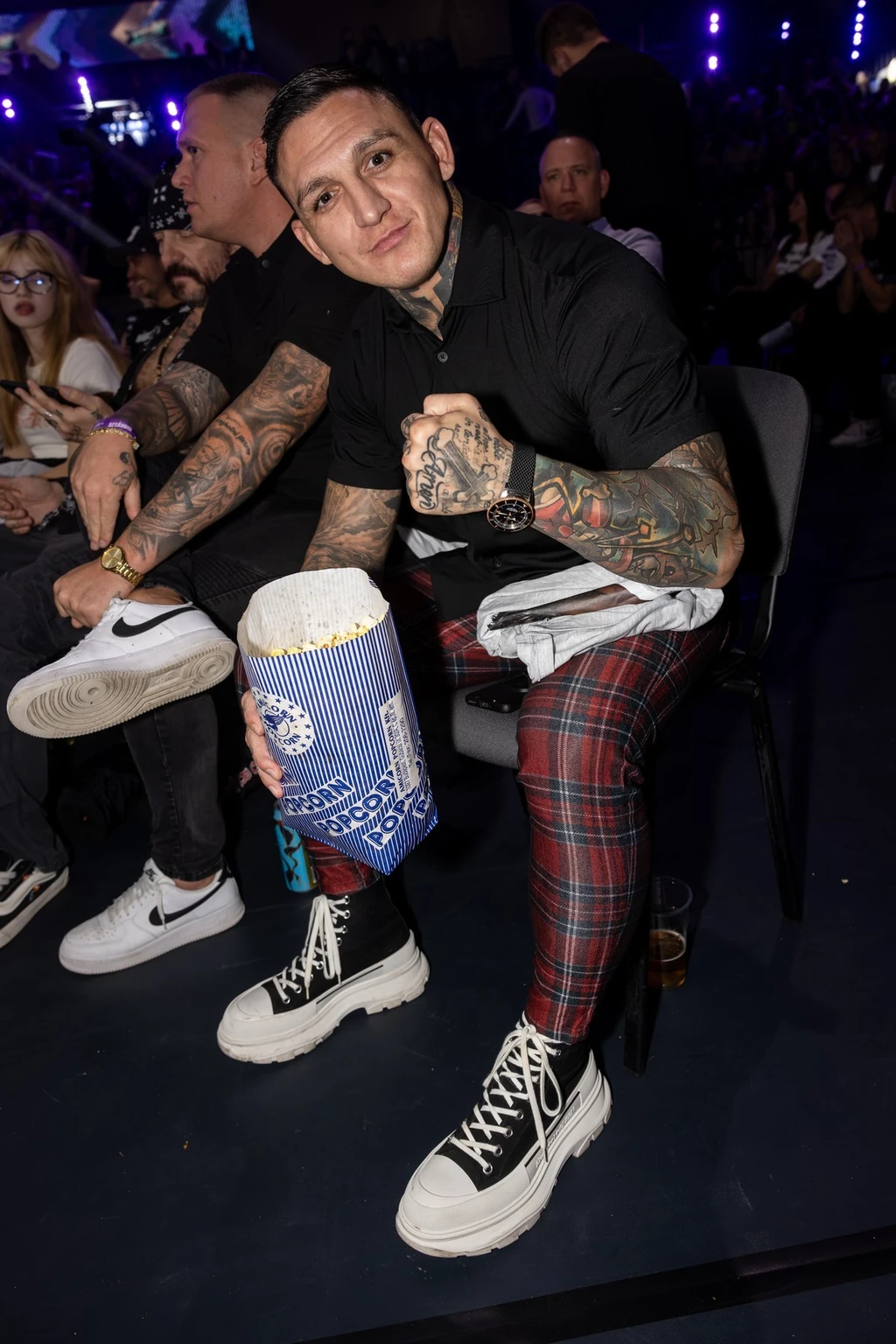 A Sztárbox ötödik adásán volt ott Boráros Gábor: egyedül érkezett (Fotó: Trenka Attila/fotocentral.hu)