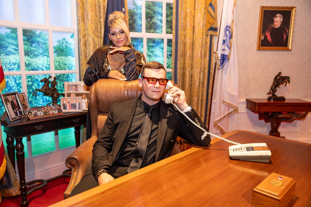 Bogi és István Lajcsi nélkül is feltalálták magukat a Madame Tussauds Budapestben (Fotó: Trenka Attila/fotocentral.hu)