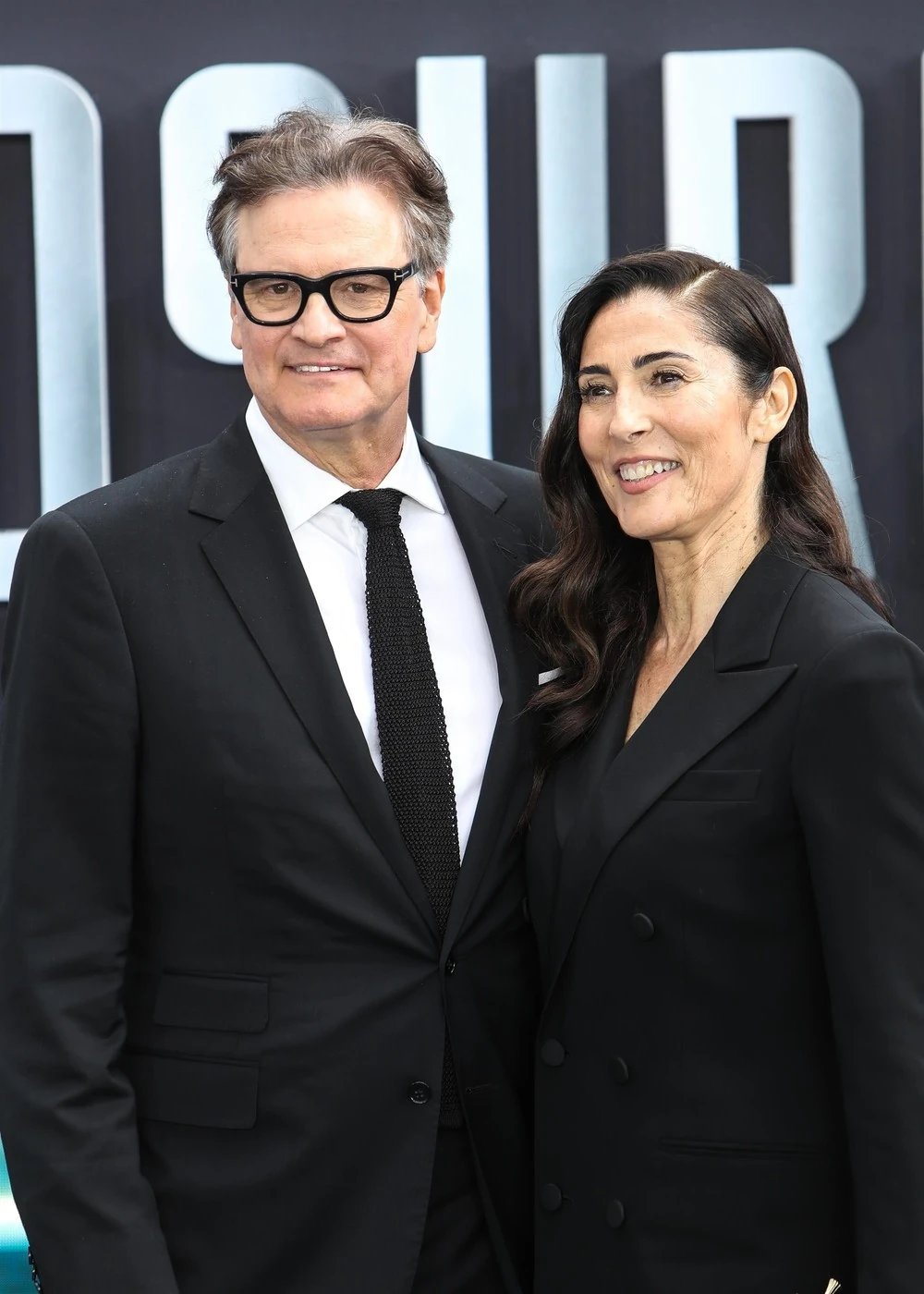 Firth és Eleonora a Spielberg-film bemutatóján
