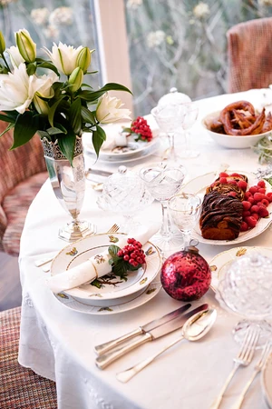 Tóth Ildikó otthona karácsonykor