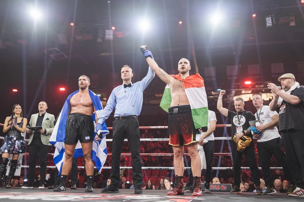 Brasch Bence a Hell Boxing Kingsben is rendre bizonyít (Fotó: RTL)