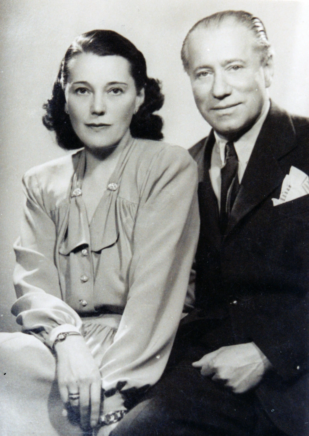 Bajor Gizi és férje (Fotó: Meglepetés Archívum/fotocentral.hu)