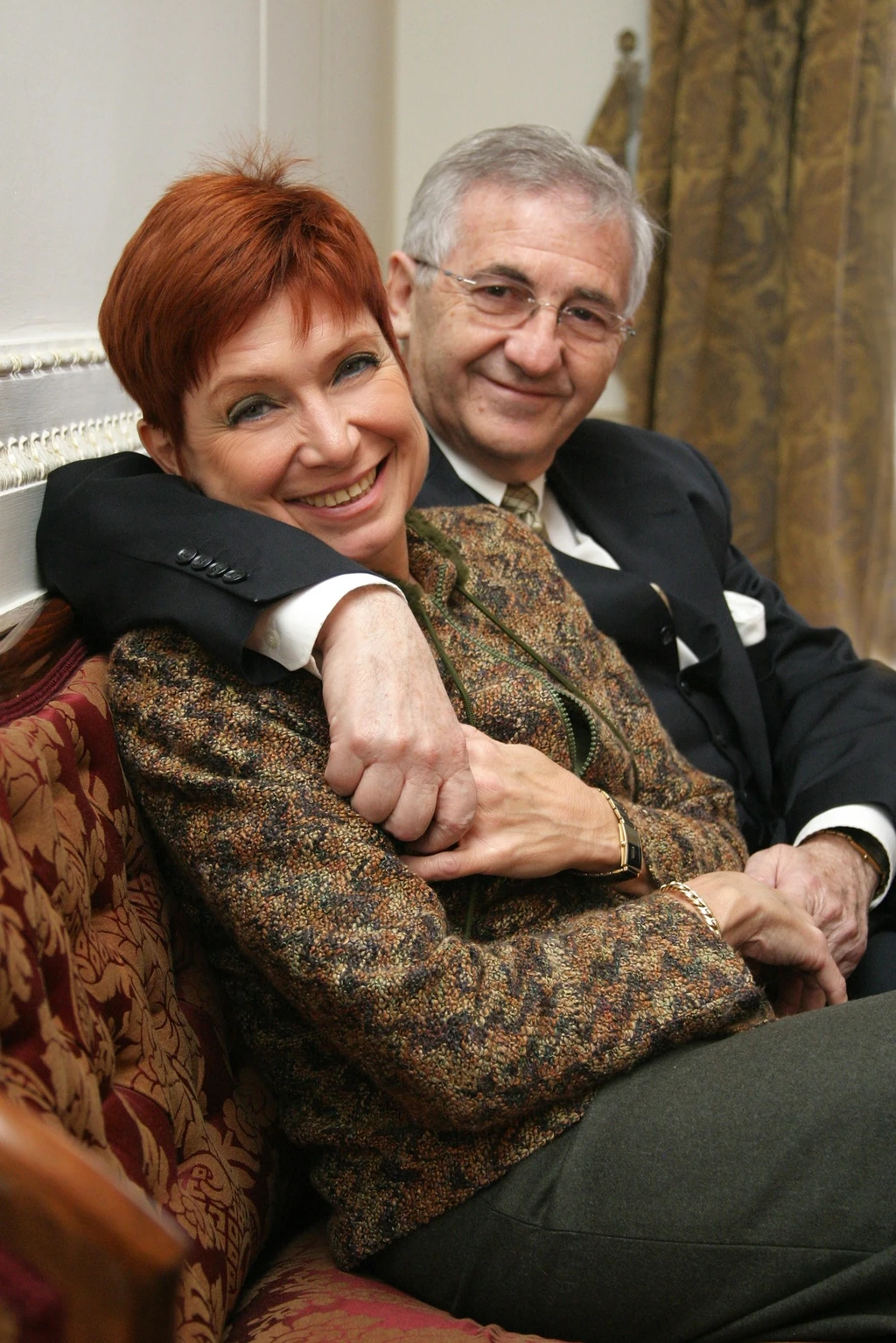 Második férjével, Buday Gáborral, az ismert vendéglátóipari szakemberrel (Fotó: Csibi Szilvia/fotocentral.hu)