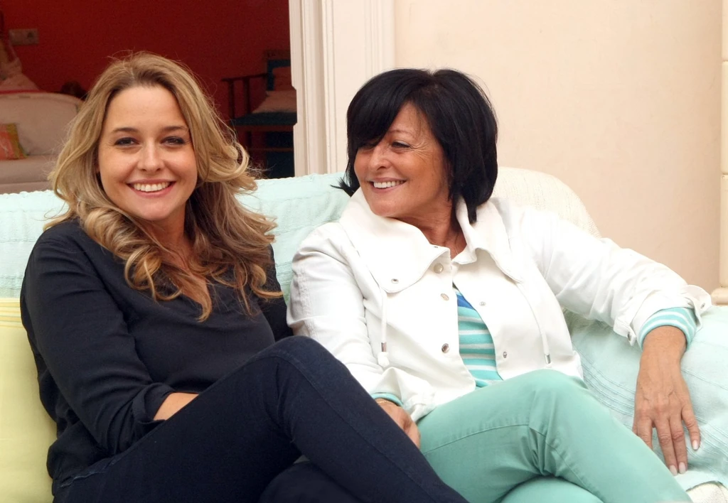 Wossala Rozina és édesanya, Kánya Kata színésznő (Fotó: Szabolcs László/fotocentral.hu)