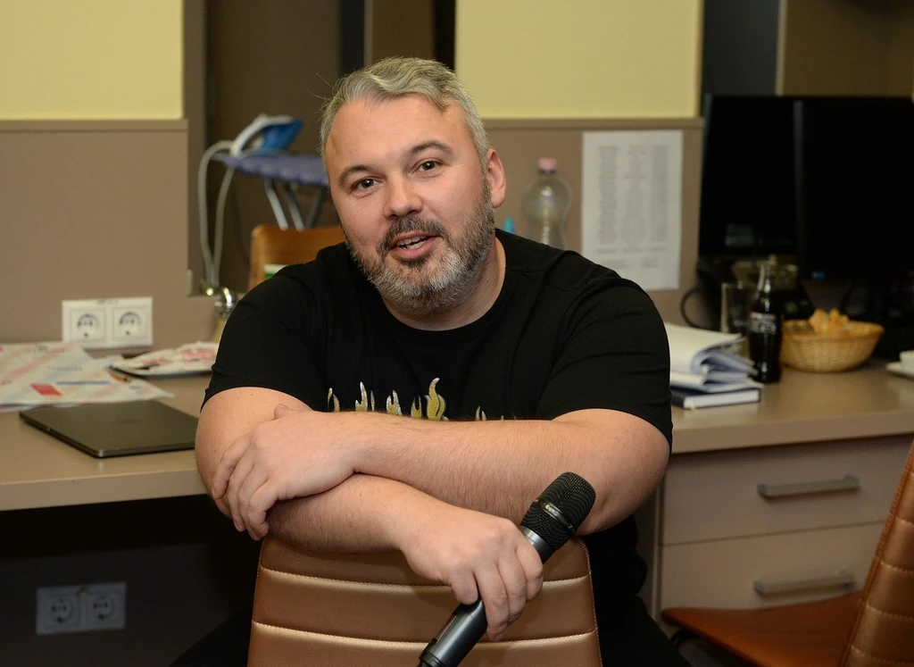 Dombóvári István nem keresi Gallát. Úgy tudja, a humoristának semmi baja (Fotó: Nagy Zoltán/fotocentral.hu)