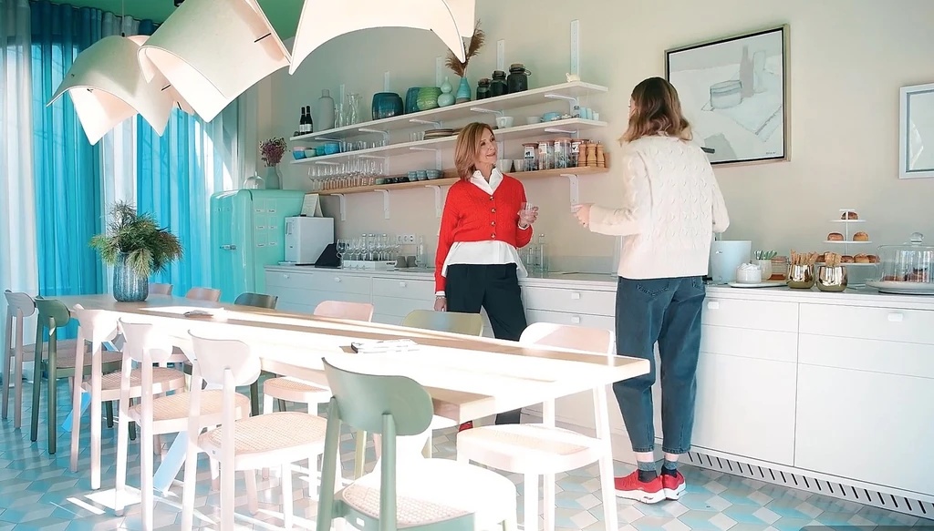Anya és lánya egy reklámfilmben együtt szerepelt