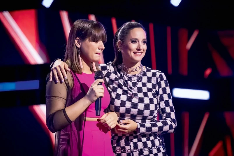 Elektra és Nóra a The Voice-ban (Fotó: Archív)