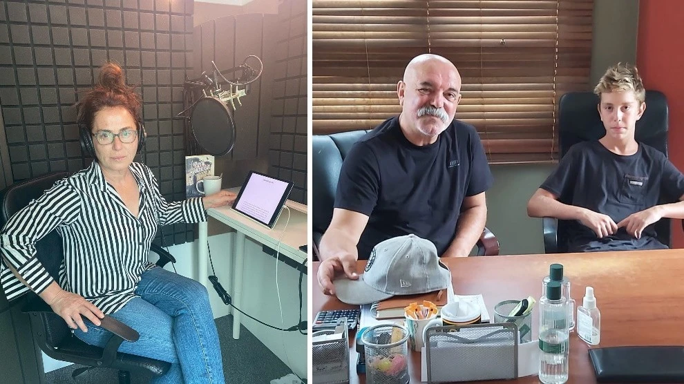 Nazan szöges ellentéte a karakternek: igazi művészlélek, férje és fia a stabil hátországa (Fotók: Archív)