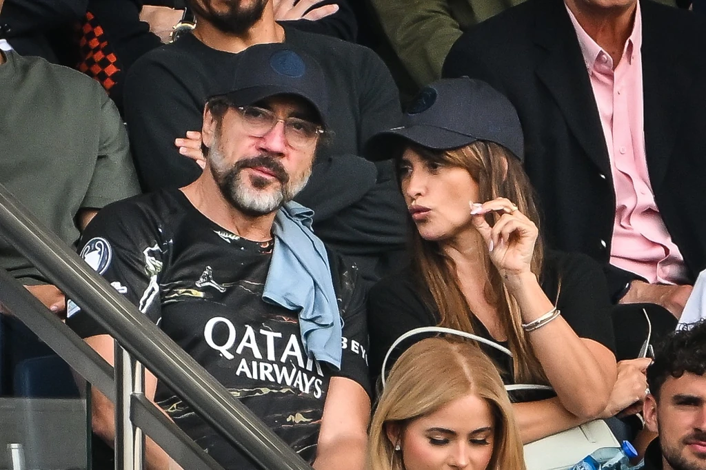 Penélope és férje, Javier Bardem egy meccsen