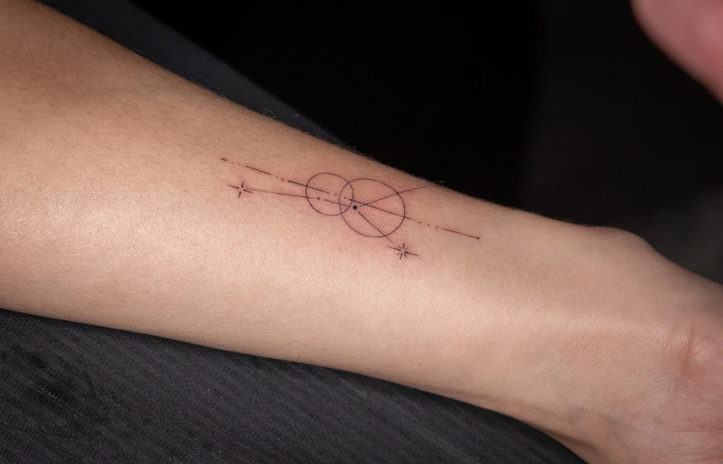 Nádai Anikó elkészült tetoválása