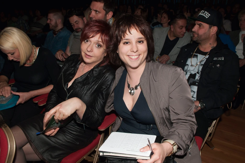 A színésznő nagyon büszke tehetséges lányára (Fotó: TV2)