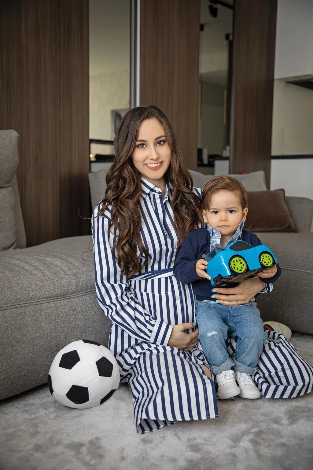 Noah is várja már a kis testvért (Fotó: Birton Szabolcs)