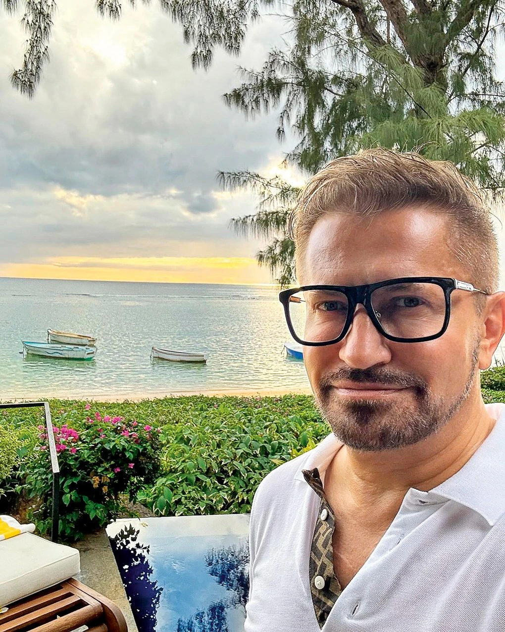 Amikor az interjú készült, Zoltán épp Mauritiuson nyaralt a barátaival (Fotó: Archív)