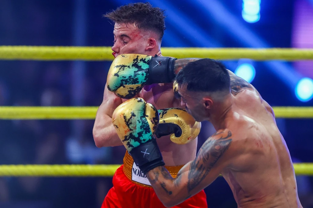 Schóbert Norbi és Lencse Laci küzdelme véresre sikerült