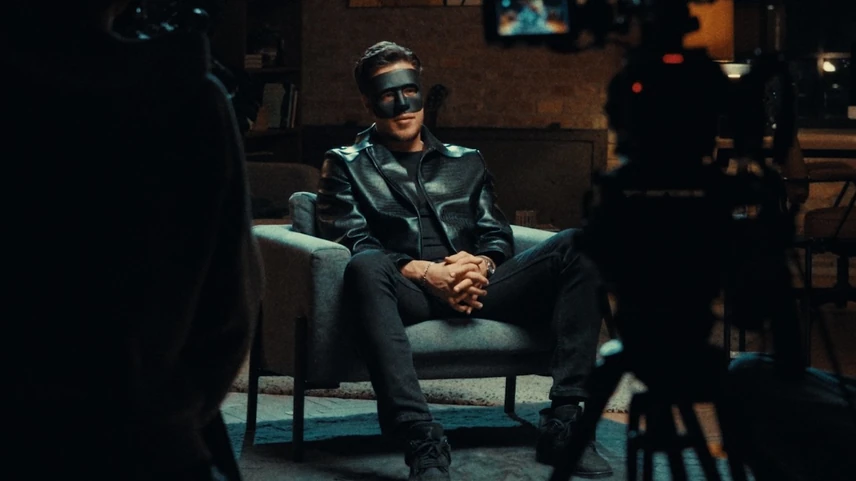 T Danny már jó ideje maszkkal takarja el orrát és szinte a teljes arcát