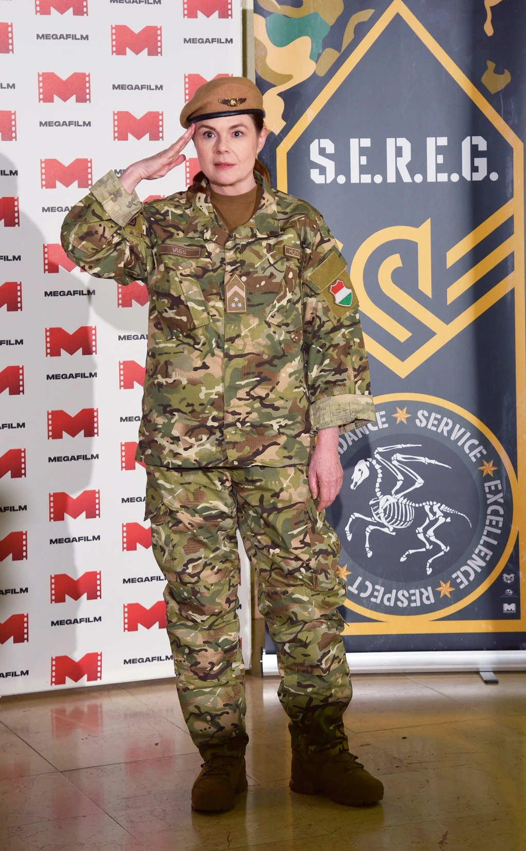 Györgyi Anna édesapja is katonatiszt volt