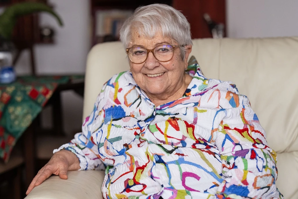 Takács Vera dramaturg, televíziós szerkesztő és rendező, a magyar gyermek- és ifjúsági televíziózás egyik meghatározó alakja (Fotó: Schumy Csaba/fotocentral.hu)