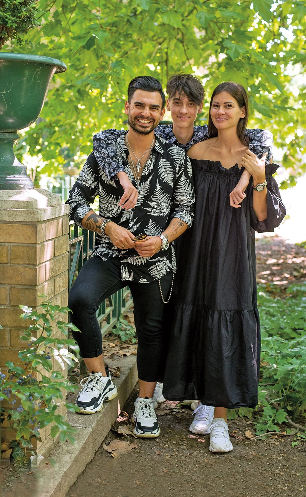 Szereti Dáviddal és a feleségével ünnepelni a sikereit (Fotó: Fülöp Dániel/fotocentral.hu)