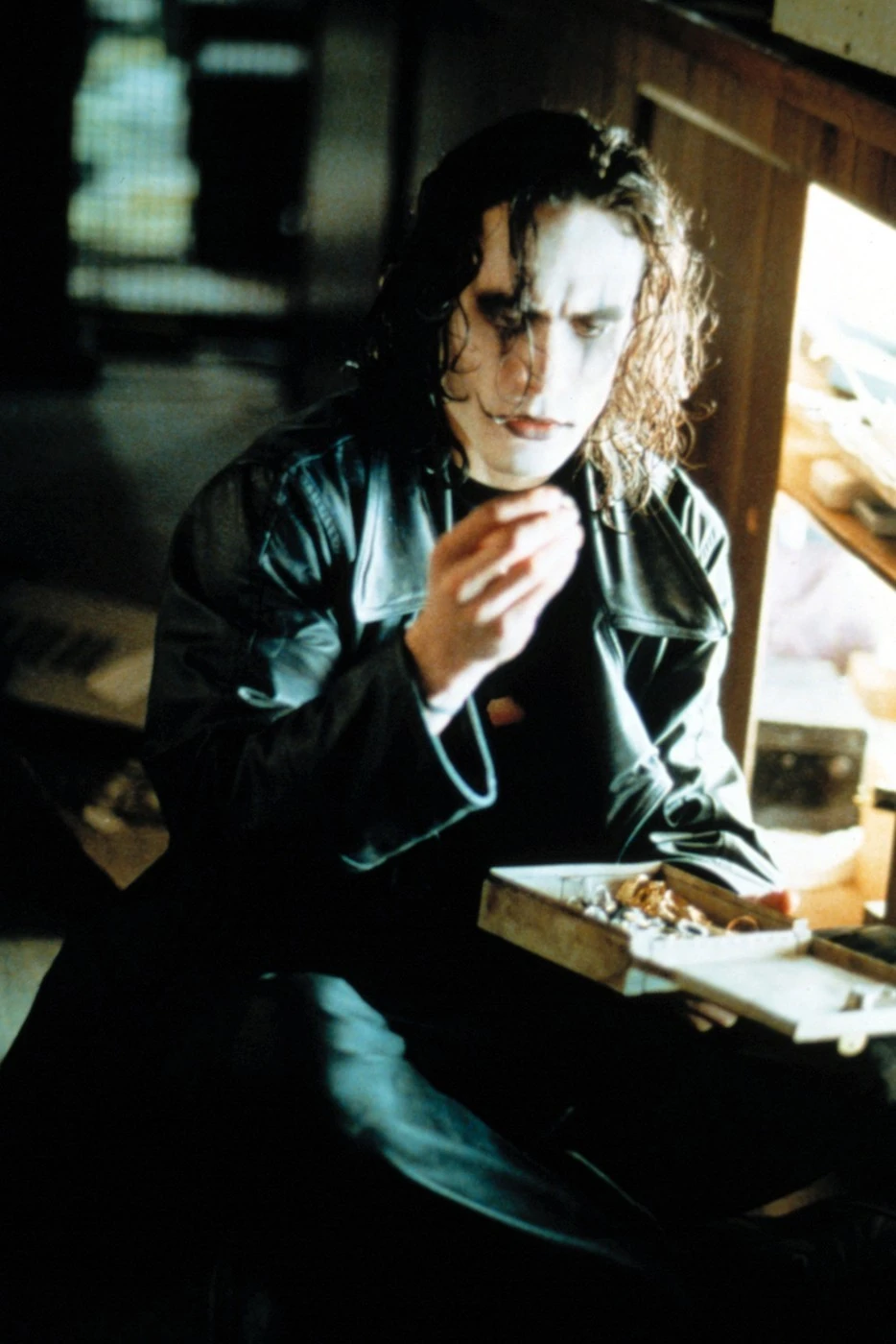 Brandon Lee A holló című filmben (Fotó: Profimedia)