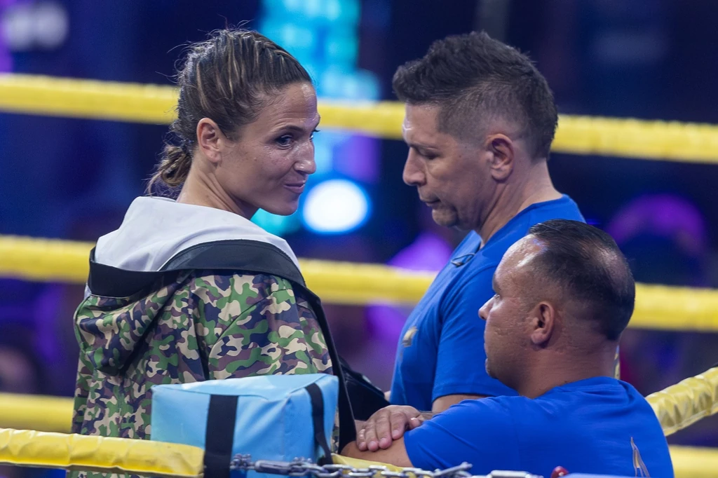 Laky Zsuzsi hiába várta a férjét a ring mellett