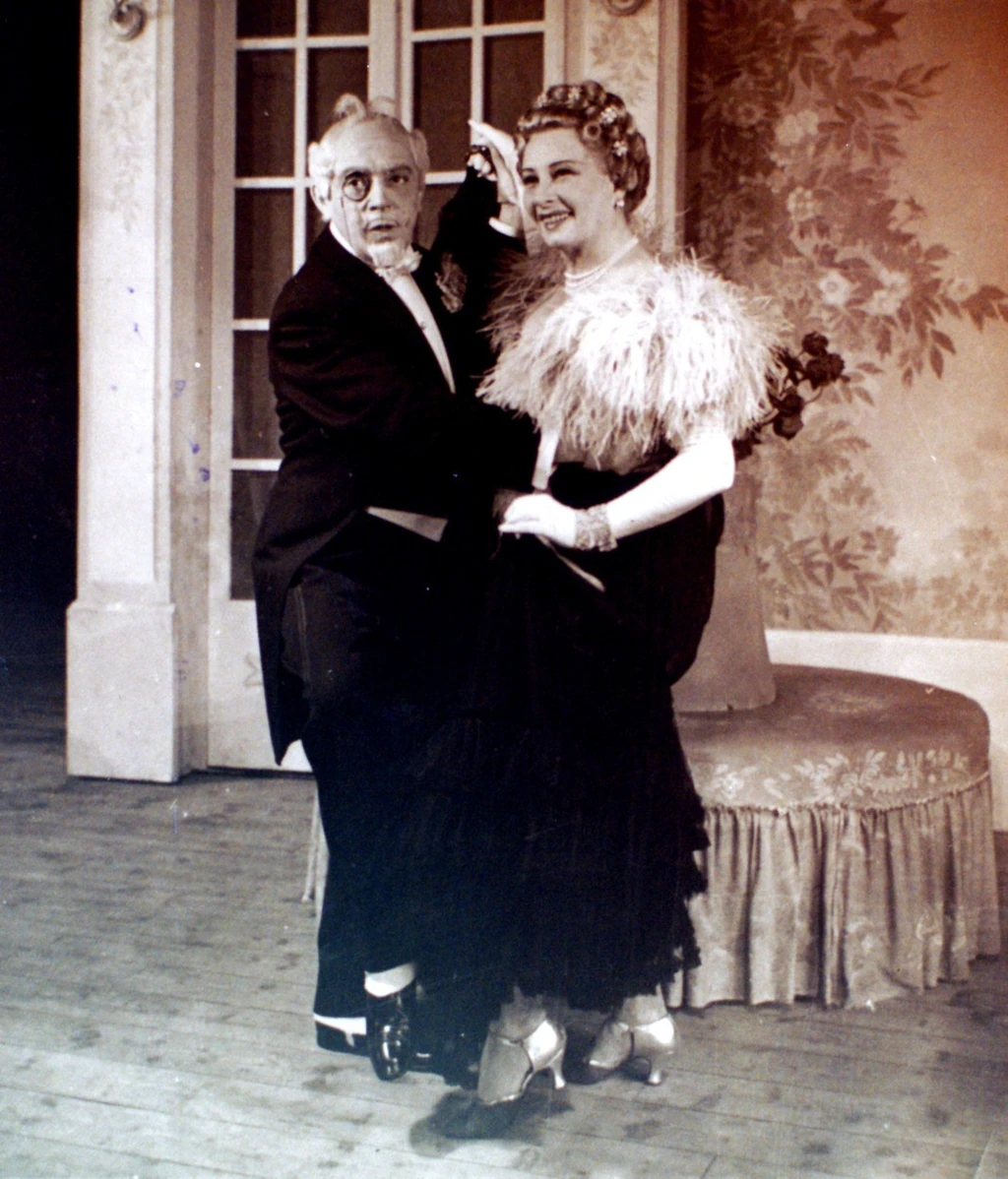 Feleki Kamill oldalán (Fotó: Nők Lapja Archívum)