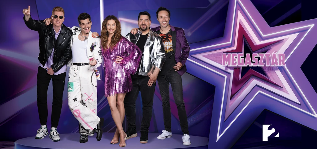 A megújuló Megasztár zsűrije (Fotó: TV2)