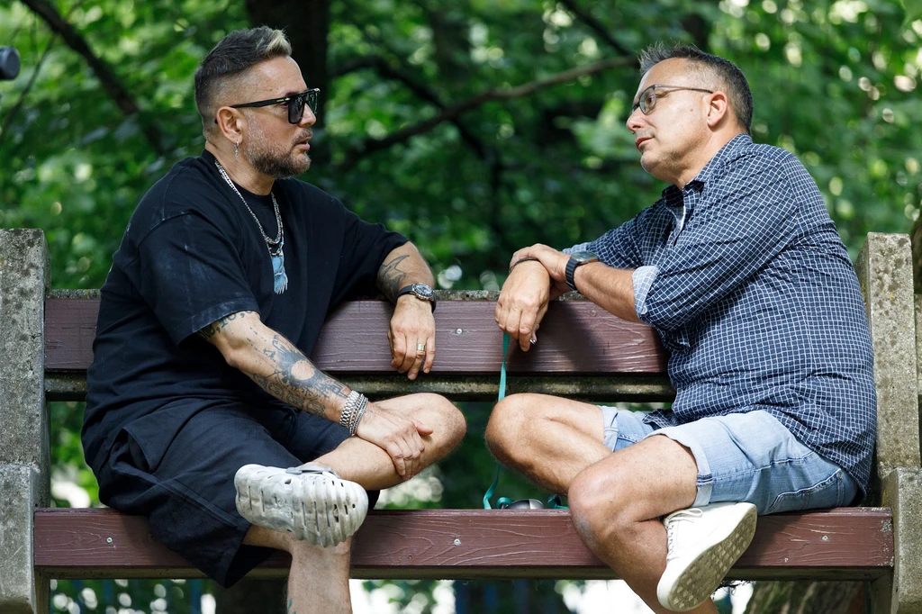 Majka Sváby Andrásnak öntötte ki a szívét (Fotó: Déry Ágoston)