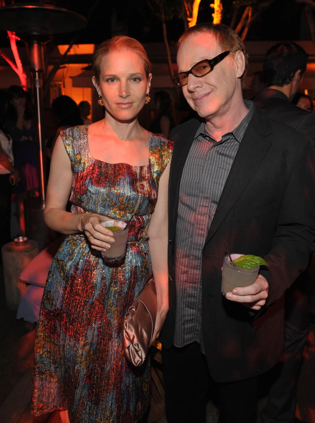 2009-ben még így festett férje, Danny Elfman oldalán (Fotó: Getty Images)