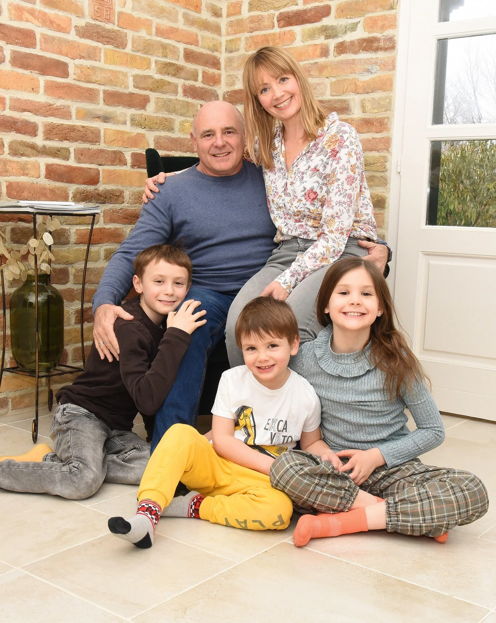 Feleségével, Zsanival három közös gyerekük van (Fotó: Olajos Piroska/fotocentral.hu)