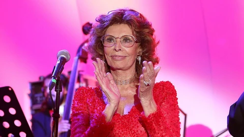 Sophia Loren is követte a műsort, és nagyon örült az unokahúga győzelmének