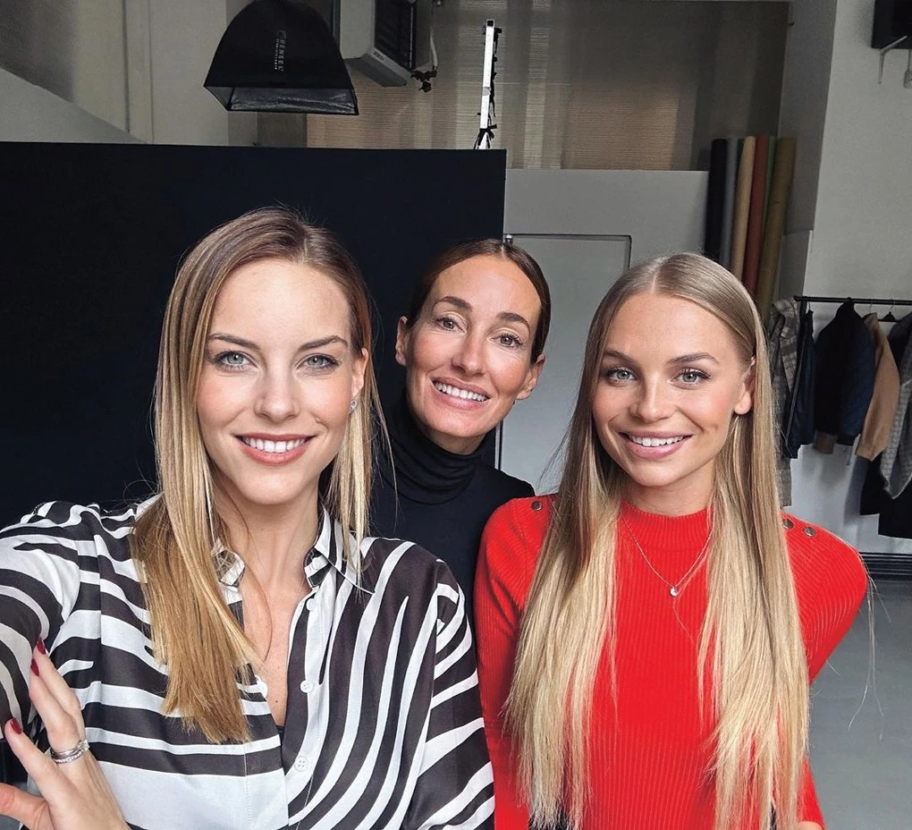 Epres Pannival és Iszak Eszterrel (Fotó: Archív)