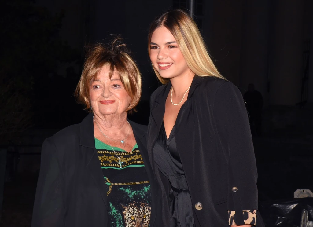 A szinésznő és unokája Bodrogi Enikő az X-Faktor felfedezettje Fotó: Olajos Piroska