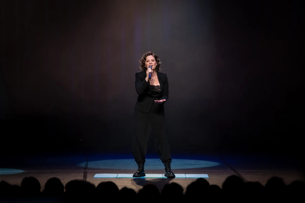 A színésznő önálló estjével lép mostanában színpadra