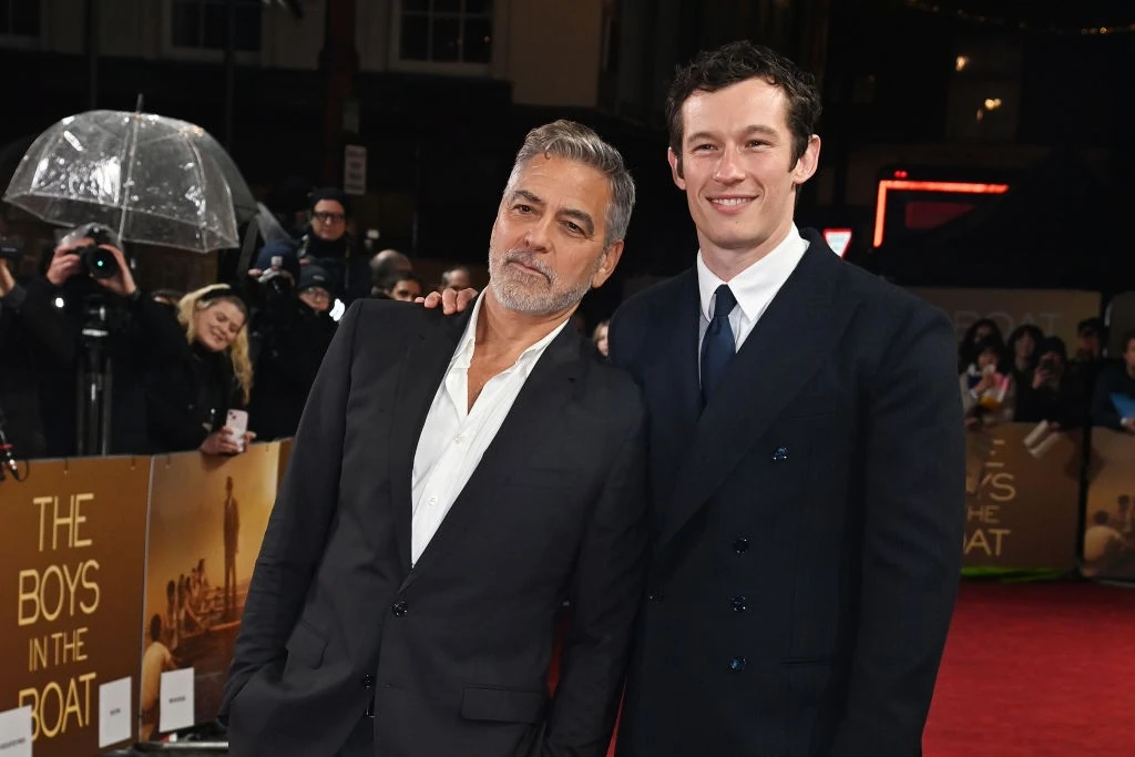 A közös munka alatt George Clooney összebarátkozott ifjú kollégájával