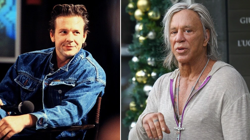 Mickey Rourke fiatal kori önmagára már egyáltalán nem hasonlít (Fotók: Profimedia, Getty Images)