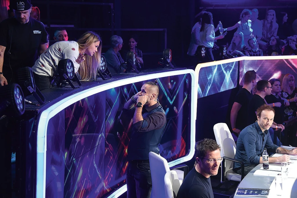 Hajni és Majka a Sztárban Sztár című műsor egyik felvételén (Fotó: Olajos Piroska/fotocentral.hu)