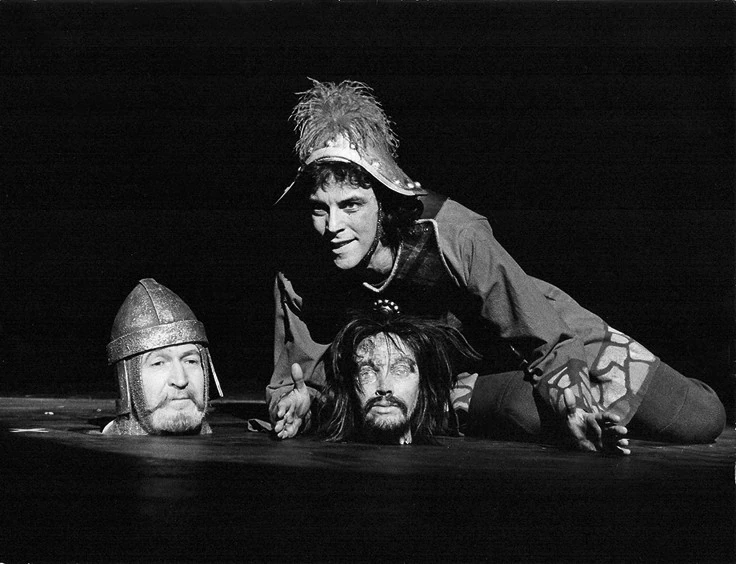 A Pippin musical címszerepében Bécsben 1974-ben (Fotó: Archív)