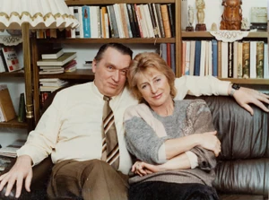 Vajek Jutka és férje Búza Árpád